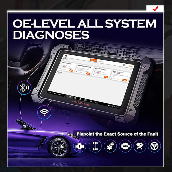 Autel MaxiCOM MK908P Car Diagnostic Scanner Full System Diagnostic Tool