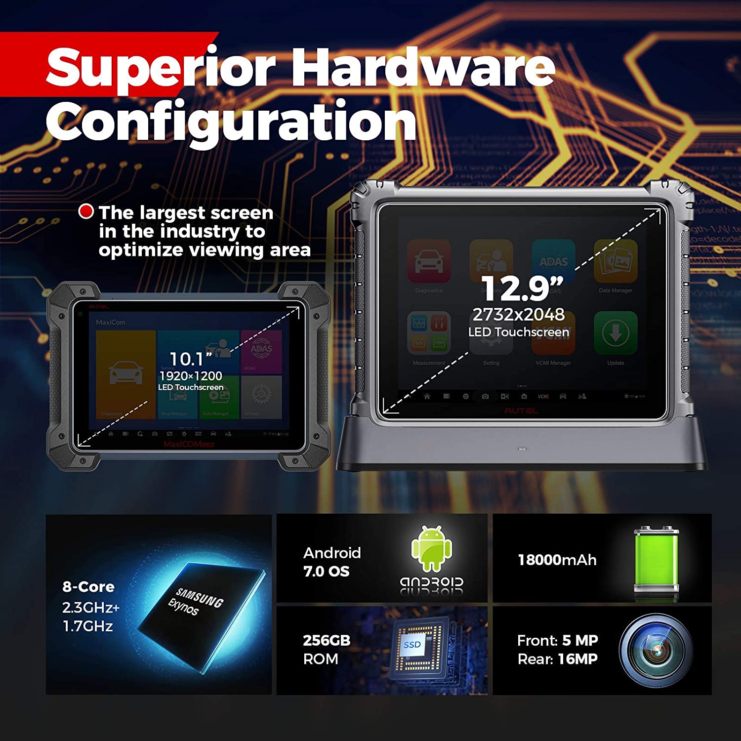 Autel MaxiSys Ultra Car Diagnostic Tool Upgraded of Maxisys MS908P/Elite