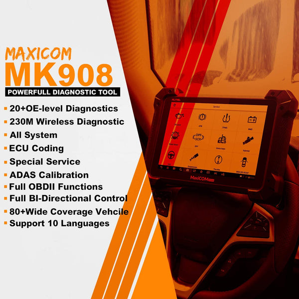Autel MaxiCOM MK908 Full System Diagnostic Tool