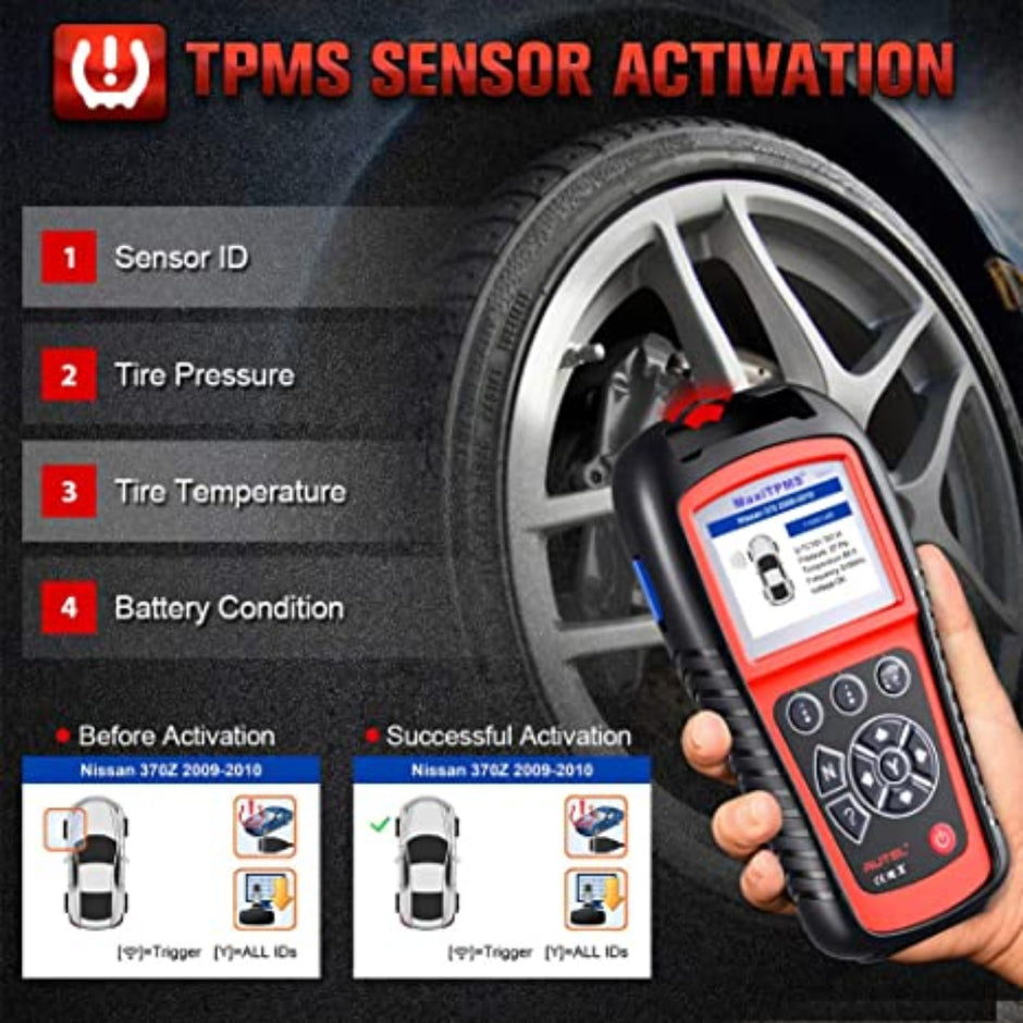 TPMS Tire Pressure Monitor System Sensor & Tools