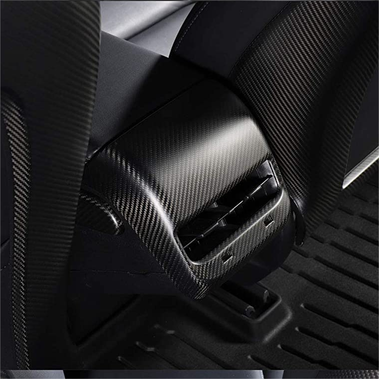 Model 3/Y Backseat Vent Cap For Tesla-Real Molded Carbon Fiber – VXDAS  Official Store
