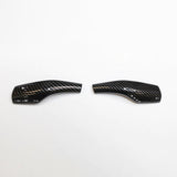 Carbon Fiber Turn Signal Wiper Stalk Covers For Model 3/Y