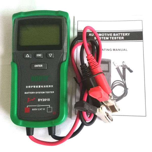 DY2015 12V Automtive Battery System Tester Capacity Maximum Electronic load Battery Charge Test with English Manual - VXDAS Official Store