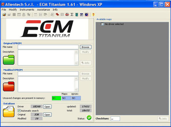 ECM TITANIUM V1.61 with 18475 Driver - VXDAS Official Store
