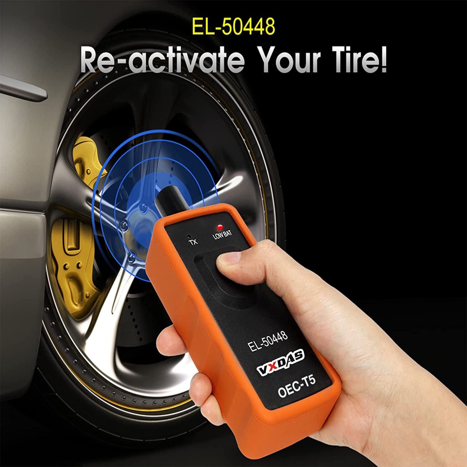 VXDAS EL-50448 VXDAS TPMS Tool G-M TPMS Relearn Reset Tool