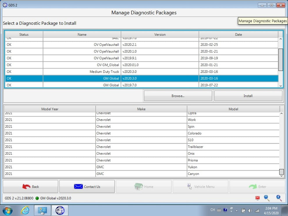 GM MDI Software HDD GDS Tech2Win Software Work With GM MDI GM MDI 2