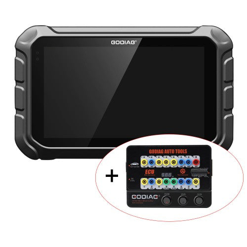 GODIAG GD801 Key Programmer Supports Mileage Correction ABS EPB TPMS EEPROM With Free Gift GT100 OBDII Detector