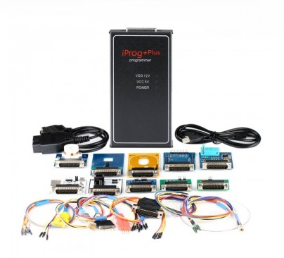 V87 Iprog+Pro Programmer with 7 Adapters, Probes Adapters, RDIF Adapte