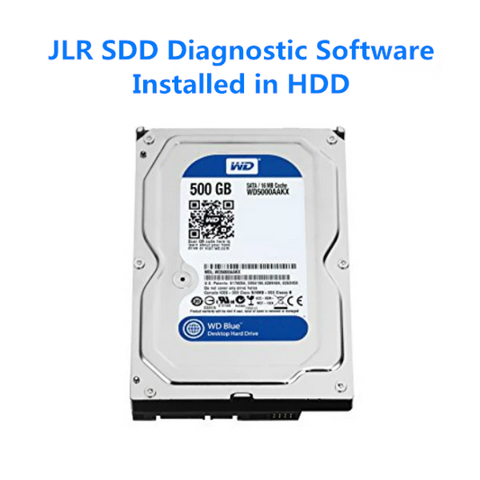 JLR SDD Software V165 Diagnostic Software Installed in HDD/SSD on Win7