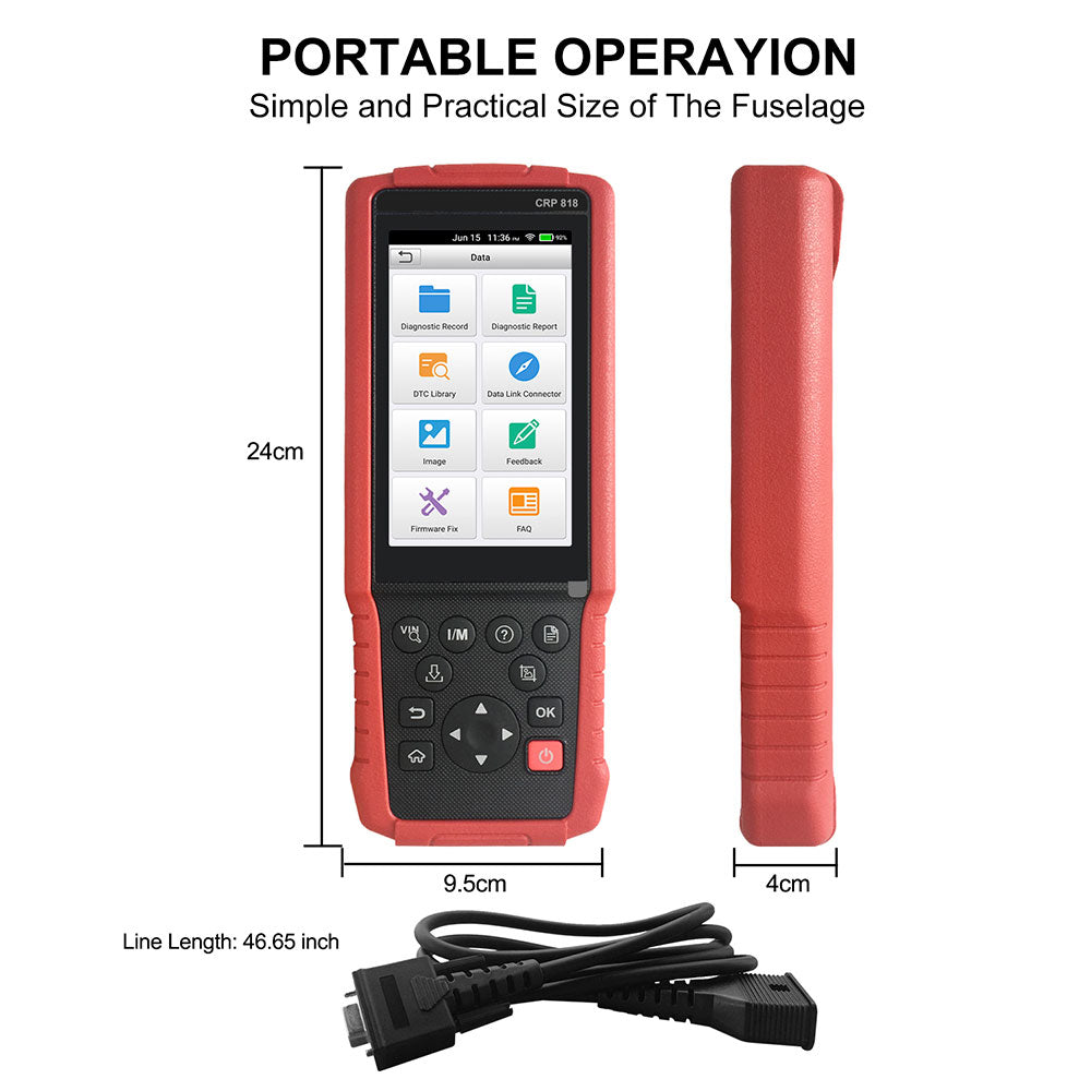 LAUNCH CRP808 Hand Held Launch Easydiag 4.0 Customize for American