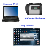 MB Star C4 Diagnostic Tool with V2020.09 Xentry Software SSD Installed in Laptop Full Set Ready to Use