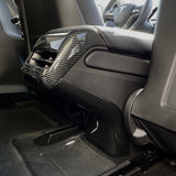 Model 3/Y Backseat Center Console Base Cap- Carbon Fiber