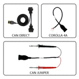 OBDSTAR CAN Direct Kit Corolla 4A Adapter for X300 DP Plus/ X300 Pro4 Toyota Corolla Levin 4A Proximity Key Programming Free Pin Code