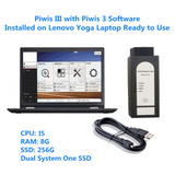 PIWIS III  with V38.3+V42.100 Piwis Software Installed on Lenovo Yoga i5 8g Touch Screen Laptop[Free Shipping]