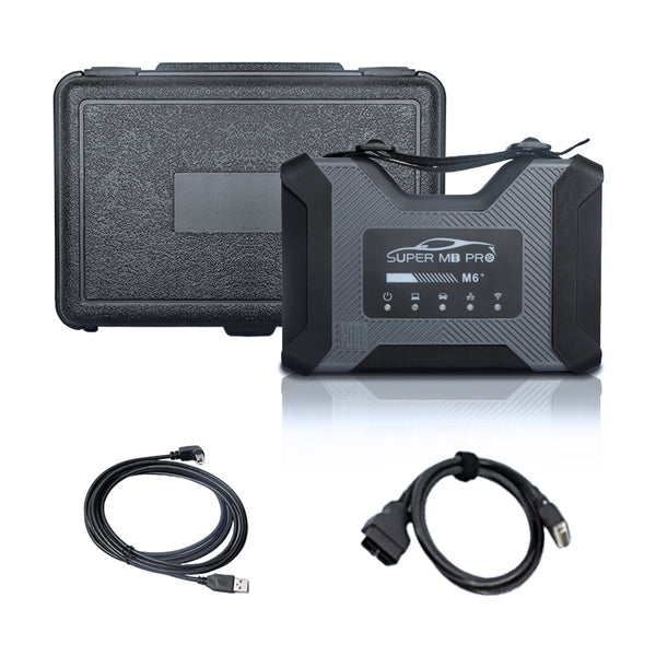 Super MB Pro M6+ Star Diagnosis Tool Simplified Configuration with OBD Cable and USB Cable Only