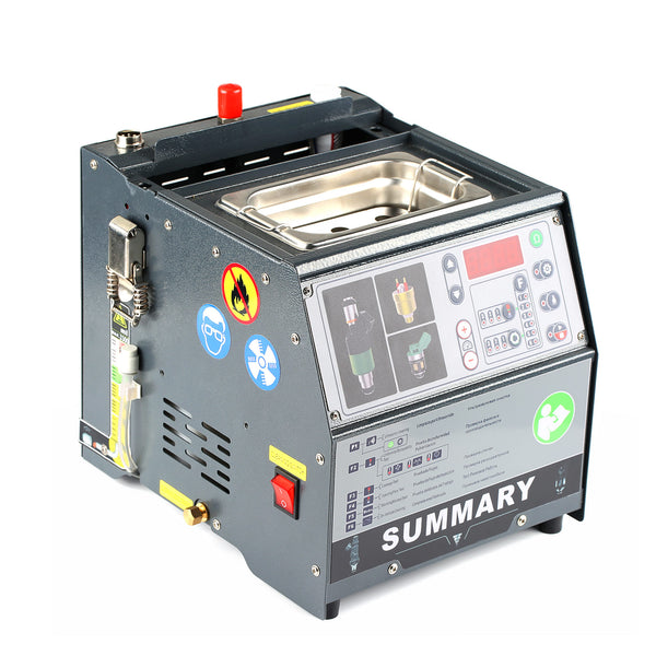 Summary PowerJet Pro 240 Injector Cleaner & Tester Machine Kit Support