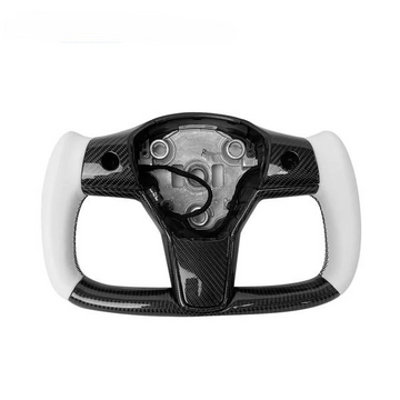 Model 3 / Y Plaid Yoke Steering Wheel Mods For Tesla [Style 9]