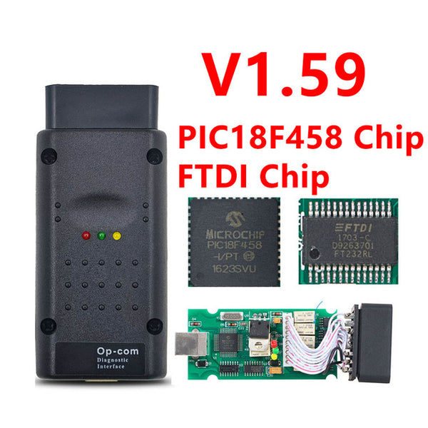 Opcom OP-Com V1.59 V1.7 V1.95 V1.99 Firmware for Opel OP-COM Diagnosti ...