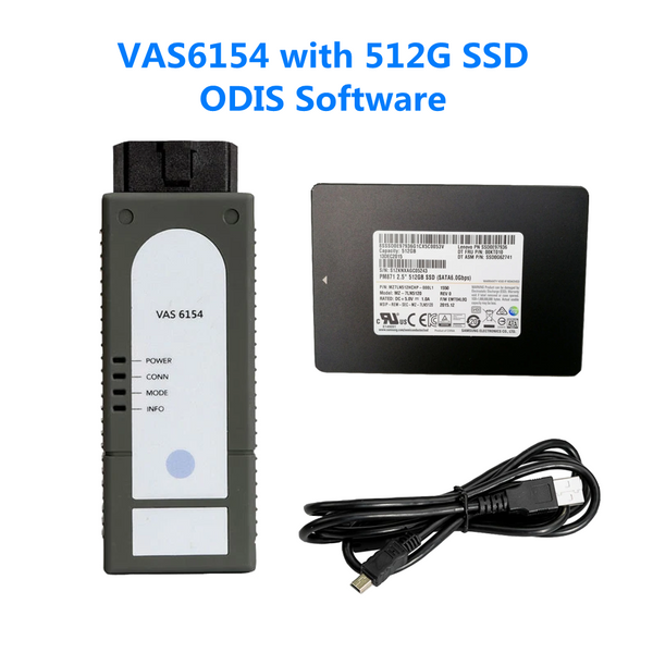 V-AS 6154 Interface VAG Diagnostic Tool With OKI Chip for VW Audi Skoda