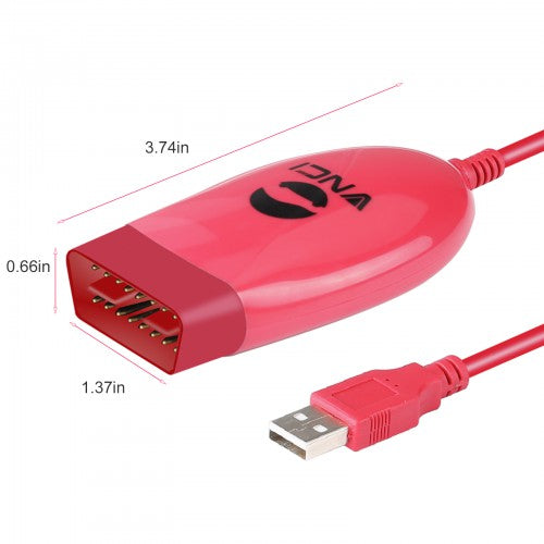VNCI J2534 Nano Compatible with J2534 Passthru & ELM327 Diagnose J1979