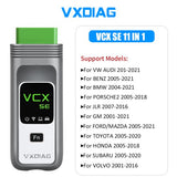 VXDIAG VCX SE DOIP Full Brands for JLR HONDA GM VW FORD MAZDA TOYOTA Subaru VOLVO BMW BENZ PIWIS 2