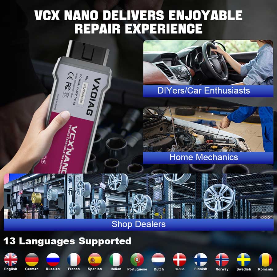 VXDIAG NANO RENAULT