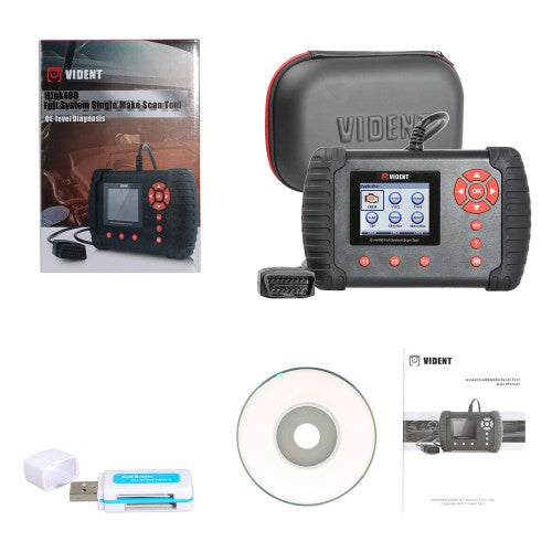 VIDENT iLink400 Single Make Full System Scan Tool with ABS/SRS/EPB//DPF Regeneration/Oil Reset Function - VXDAS Official Store