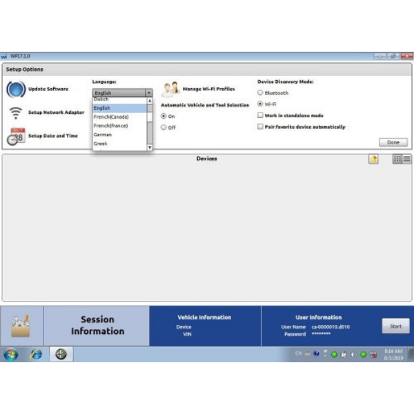 wiTech MicroPod 2 with V17.04.27 Software for Chrysler Diagnosis and programming Support CDA 6.15.188
