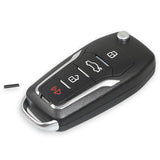 Xhorse XNFO01EN Remote Key 4 Buttons Wireless For Ford