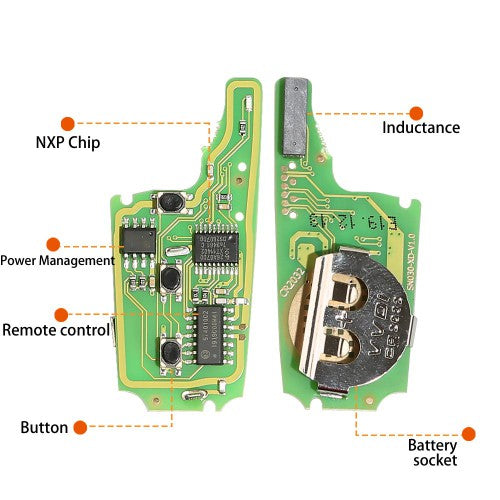 Xhorse XNHY02EN Wireless Universal Remote Key for HYUNDAI 3 Buttons