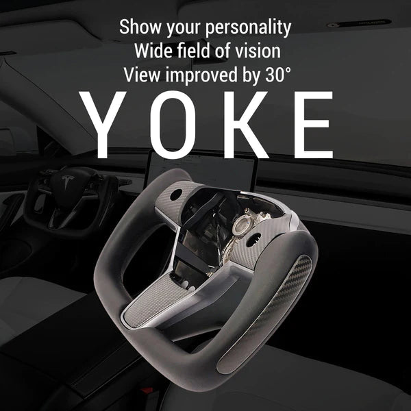 Yoke Steering Wheel for Tesla Model 3 / Y【Style 34】 VXDAS Official Store
