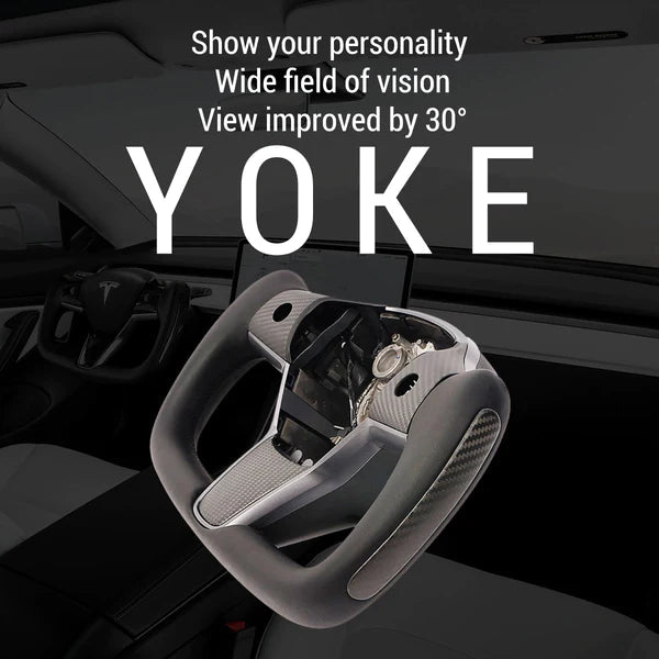 Yoke Steering Wheel for Tesla Model Y/3 - Style 34