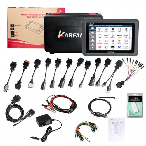 CAR FANS C800+ Diesel & Gasoline Vehicle Diagnostic Tool with Special Function - VXDAS Official Store
