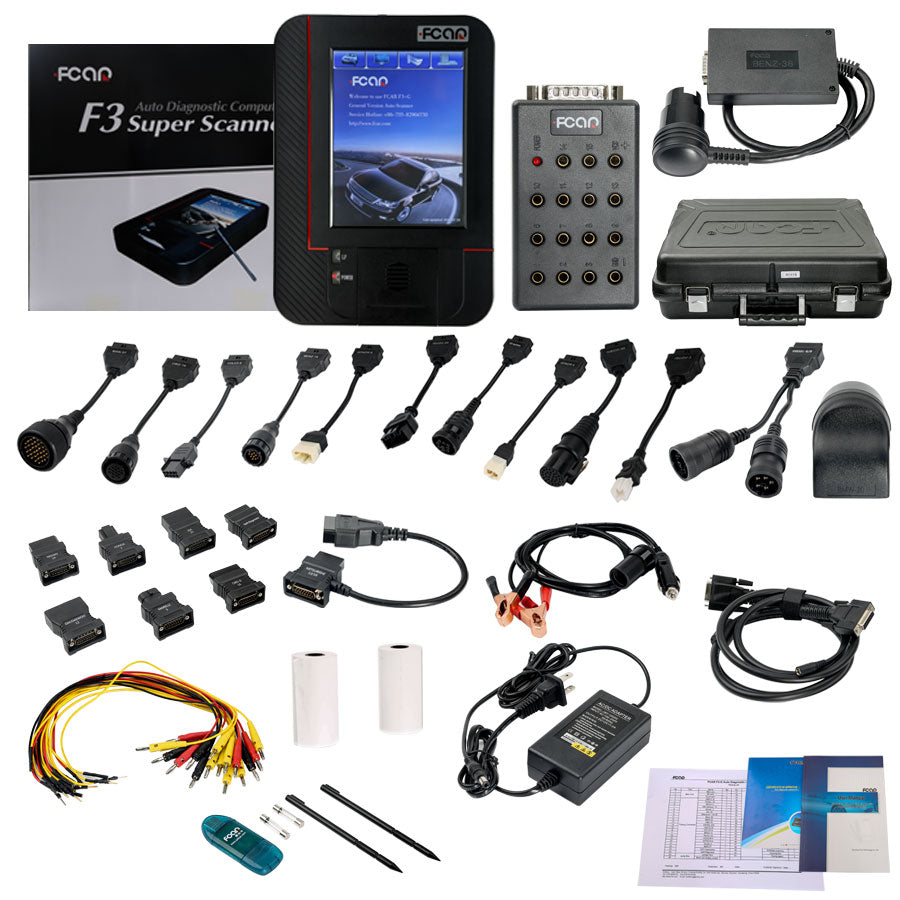 Fcar Fcar F3-G (F3-W + F3-D) For Gasoline cars and Heavy Duty Trucks ...