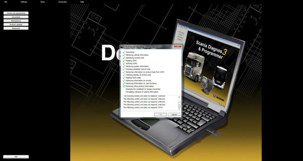 Scania SDP3 V2.60.1, V2.58.3 and V2.51.1 Diagnosis & Programming Software for Scania VCI 3 VCI3 without Dongle