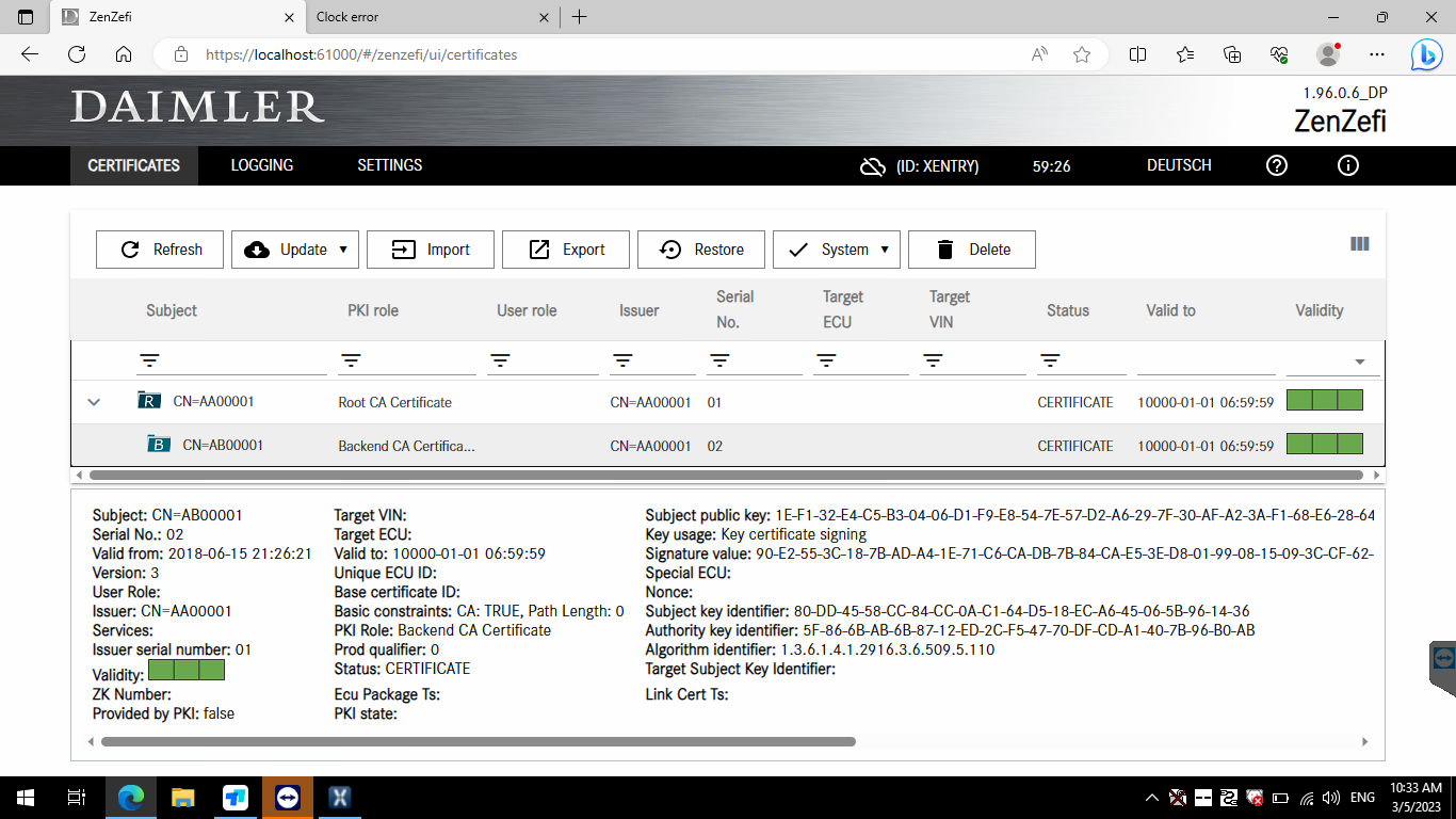 Benz Xentry W167, W206, W213, W223, W214, 236, 243, EQC, EQE, EQS 3-month Software License for MB SD C4 DoIP/Benz C6 VCI