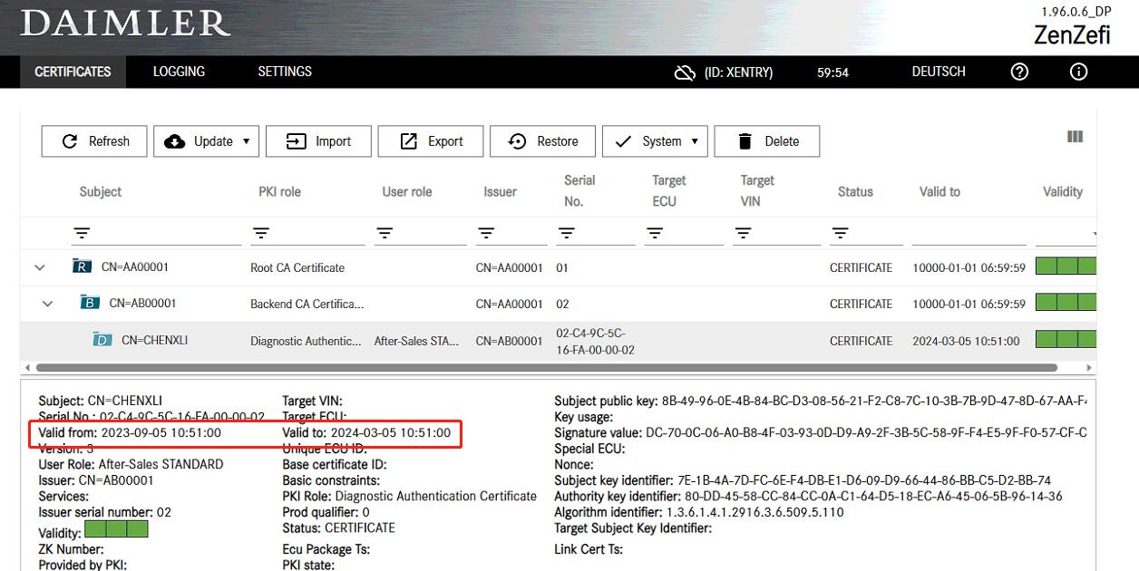 Benz Xentry W167, W206, W213, W223, W214, 236, 243, EQC, EQE, EQS 3-month Software License for MB SD C4 DoIP/Benz C6 VCI